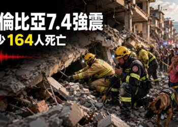哥倫比亞7.4強震至少164死　搜救人員徹夜挖掘瓦礫