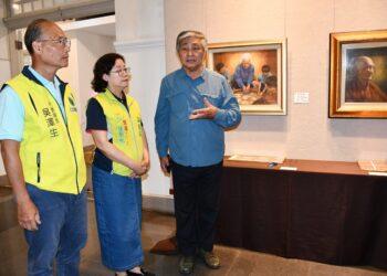 影音/彰化藝術館見證臺灣史~施並錫教授作品展 深化觀者對歷史的感受