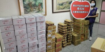 不為人知的天使 板橋天極佛堂四年捐405萬元物資 弘揚「一貫道」宗旨扶傾濟貧