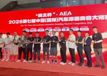 K-WAX 攜台灣汽美力量登深圳AEA 2026國際舞台　 台灣選手奪季軍再寫佳績