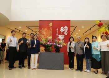 雲林縣開啟古典花藝之春　推崇藝術與花卉結合