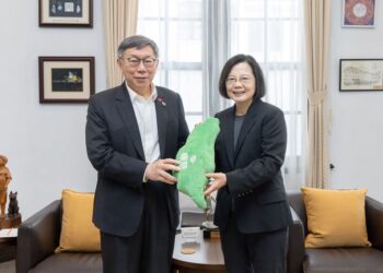 蔡英文、柯文哲會談吃牛肉麵　就４大議題進行在野交流