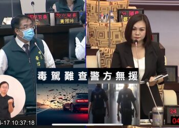 台南毒駕四年增百倍 林燕祝議員抨擊南市警毒品試劑又過期 基層查緝執法難
