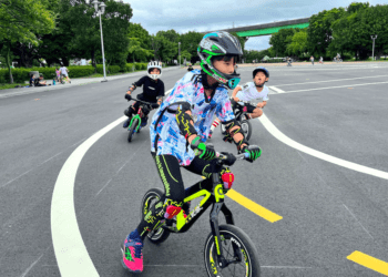 親子互動好去處 新北大都會公園開放全新兒童練習場