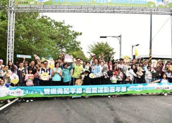 影音/田中馬為愛而跑千人響應　雙鐵寵愛嘉年華用行動助浪溫飽