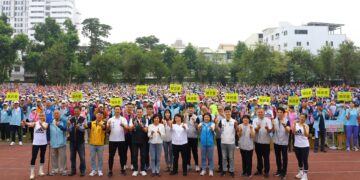 嘉市健行活動熱鬧登場 近3千民眾邁出健康活力