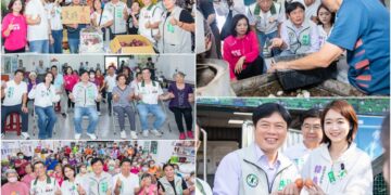 宜市蓋漳行腳 林國漳密集走訪市場與社區搏感情