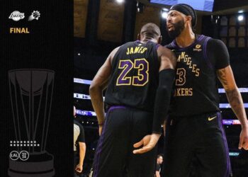 《NBA》「全力詹」賣命砍31分準大三元 湖人殺進季中錦標賽4強
