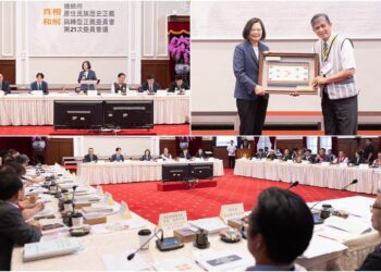 任期將屆　蔡英文感謝歷屆原轉會委員及工作夥伴的付出