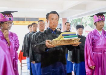 新港文昌國小設全國唯一文昌祠　辦孔子2574週年誕辰典禮