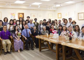 花神曲賦孫祖玉彩墨個展 高師大熱情推薦