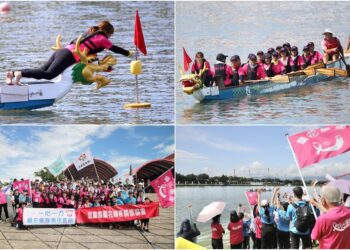 影音∕2024宜縣龍舟賽54隊競渡　癌友蘭花艦隊令人感佩