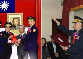 侯東輝交棒　劉炯炫接任宜蘭縣警察局長