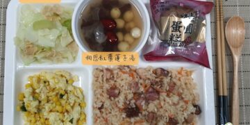 感恩教師節 中埔國小中央廚房獻上「束脩六禮餐」