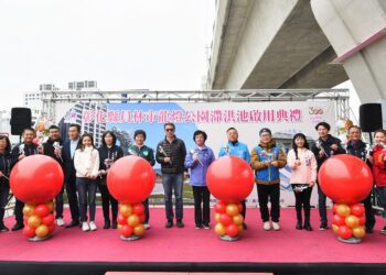 影音／員林龍燈公園變身八千坪綠地滯洪池　提升員林都市防洪能力