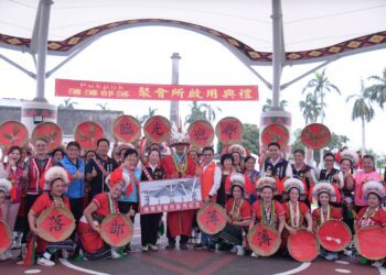 吉安簿簿部落聚會所揭牌儀式 徐榛蔚期盼原民文化代代傳承