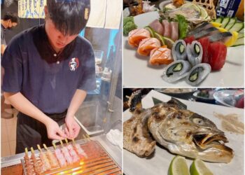 五男居酒屋夜間良伴 烤、炸、煮物 色香味俱全 特殊食材平價享受