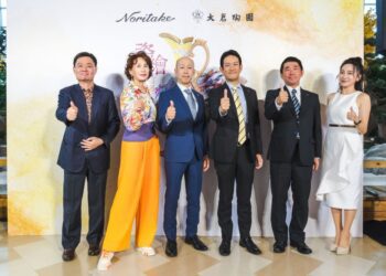 旺代企業慶30週年 Noritake手繪展與百貨週年慶齊登場