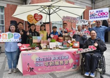 「愛在雲林」 身心障礙團體年節展售會熱鬧登場