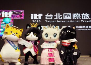 2023 台北國際旅展：佐登妮絲城堡 超人氣佐美喵現身 熱力四射