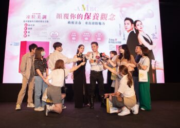 黃董來了！全球威粒攜手AMBC新品上市「凍粒美調」 零死角女神安妮代言