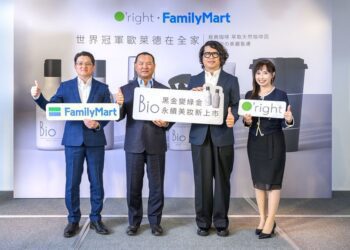 全家攜手歐萊德 巴黎美妝奧林匹克展 驚艷循環經濟新典範