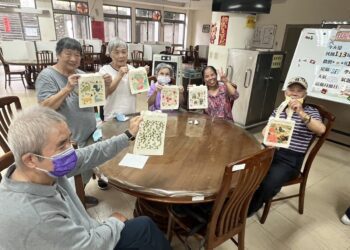 影音/榮家長輩體驗蝶古巴特DIY活動　防止肢體功能退化提升改善協調性及靈巧度