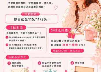 嘉義市推子宮頸抹片篩檢送好禮　鼓勵女性定期檢查守護健康