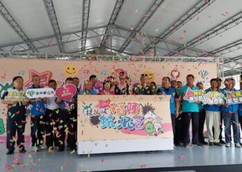 2023溪州提拔泥稻陣玩泥芭活　全家來埸刺激的泥漿拔河賽