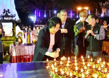 全台最佳的心靈休息站　清水岩寺舉辦「歲末點燈祈福暨迎春接保安活動」