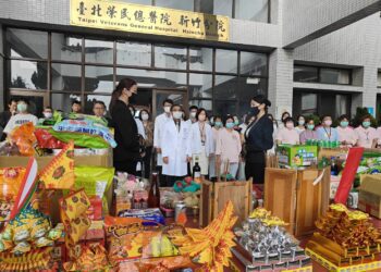 臺北榮總新竹分院舉辦中元普渡 祈求身體健康平安順遂