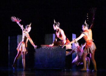 化仁國中藝術團隊展演暖身 游淑貞補助赴馬國交流經費