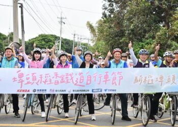 埤頭鄉稻香鐵道自行車節登場　沿途可欣賞彰化平原田野風光