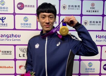 嘉市蕭翔文勇奪亞帕運跆拳道金牌　從傷痛中崛起突破自我