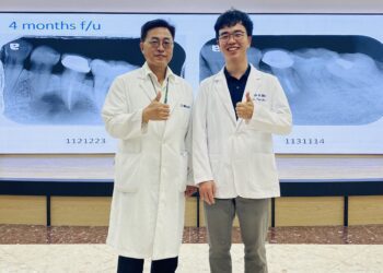 當抽神經也無法解決牙痛台南市立醫院醫師利用顯微根尖手術保牙止痛