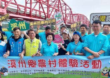 影音/打造溪州新亮點　溪州鄉舉辦彩色稻田插秧活動