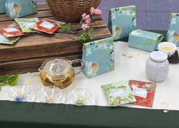 影音/中日合作花壇茉莉花茶「花咲み荼」 拓展農產新商機