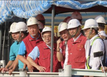 新北市長侯友宜赴五泰地區視察基層建設並要求落實防颱整備