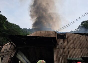環保局速報 樹林工廠火災現場空氣淨化狀況穩定