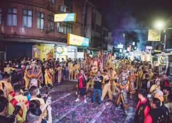 桃園護國宮太子忠孝文化季 繞境夜巡第二天 滿滿人潮與感動