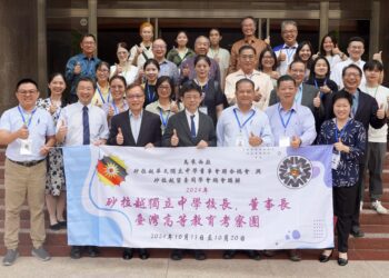 影音/砂拉越中學校長及董事長訪問大葉　期待能夠深化兩地之間教育合作