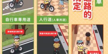 不只罰錢還記點!YouBike騎人行道最高罰1200元 僅「人與自行車共道」路段開放