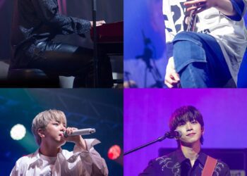 舞台魅力強 韓流實力樂團N.Flying承協、會勝、車勳與東成 2025/2/9來台開唱