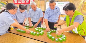 建大工業展現企業社會責任 捐千塊艾草皂助創世植物人