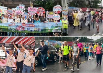 運動紓壓+親友同樂 大小朋友響應活力健走趣