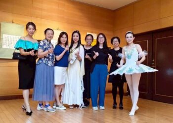 綠苑美展，儼然已成台中女中優美傳統