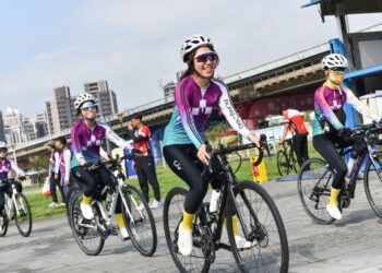 林口康橋單車環臺成年禮　逾兩百師生啟程壯遊臺灣