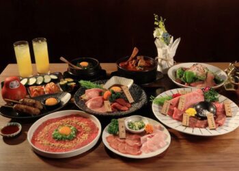 「上吉燒肉」強勢回歸中秋烤肉季，推出豪華月見套餐與海陸雙響禮盒，滿足味蕾