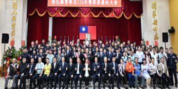 彰縣慶祝115年警察節 王惠美感謝警察同仁辛勞共守縣民安全