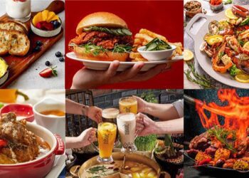 大巨蛋潮美食公園明開幕　14主題餐廳陸續登場